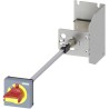Siemens Red, Yellow Rotary Handle 521 mm SIRIUS Series 3RV2926-3C