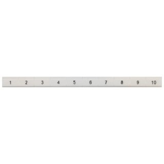 Siemens White Inscription Label Accessory for Terminal Block Series 8WH 8WH8121-5AB25