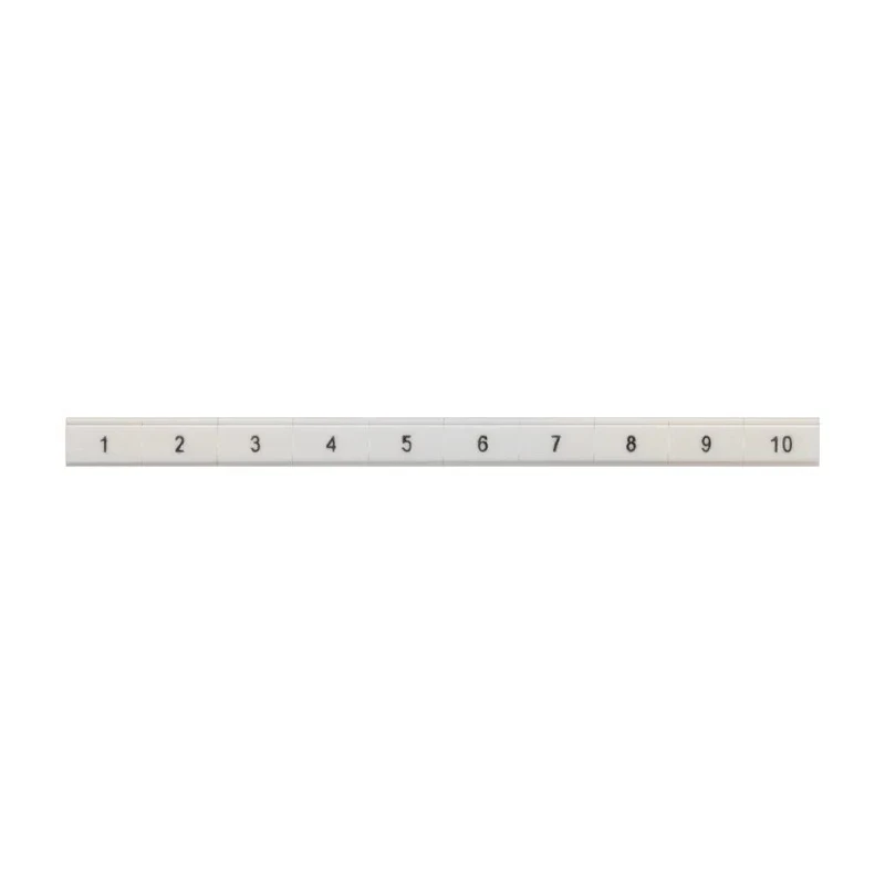 Siemens White Inscription Label Accessory for Terminal Block Series 8WH 8WH8121-5AB25