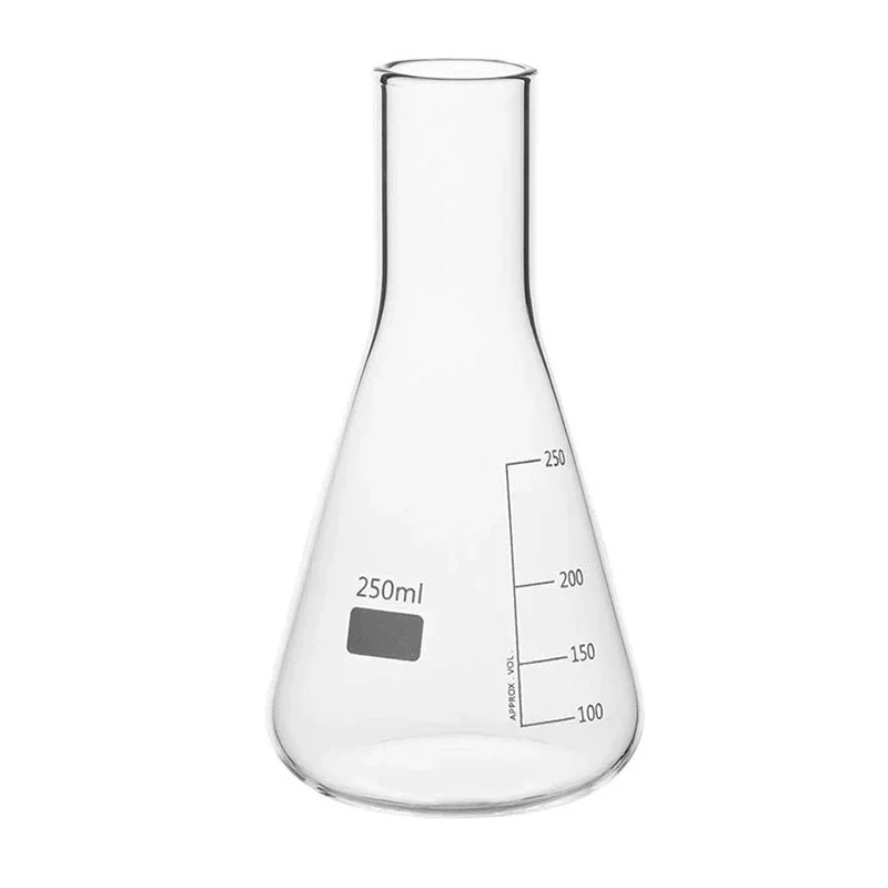  Conical Flasks Rimless 750ml 114x210mm Approx Neck OD 34mm Lab image-2