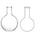 Flasks Boiling Round Bottom for lab image-1
