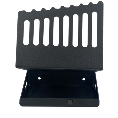 RS PRO Steel ESD Tool Stand, Steel Construction, ESD Powder Coated, Wall Mount Compatible, 150mm x 190mm x 80mm 238-0808