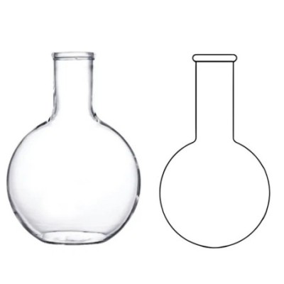Flasks Boiling Flat Bottom for lab image-1
