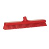 Vikan Broom with Polypropylene Bristles, Hard Bristle, 470 x 80 x 115 mm, Red 70624