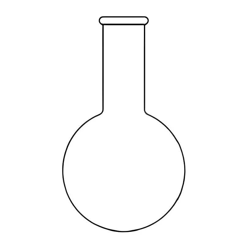  Flasks Boiling Flat Bottom for lab image-2