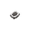 Panasonic Grey Tactile Switch Push Plate 2.2 mm SPST 20mA 15 V dc Surface EVPAAN02Q
