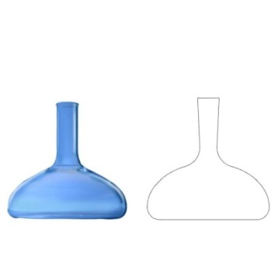 Flasks Culture Haff Kine for lab image-1