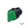 RS PRO 2 Position Illuminated Selector Switch Head, 22.5 mm Cutout, Green Handle, IP65 238-3934