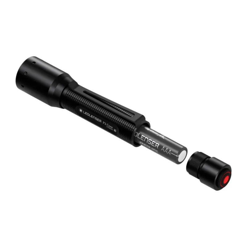 LEDLENSER Compact Aluminium Alloy LED Torch 90 lumens 110m Beam Distance P3 CORE