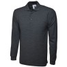 Uneek Charcoal Polyester, Cotton Polo Shirt Size XL UC113