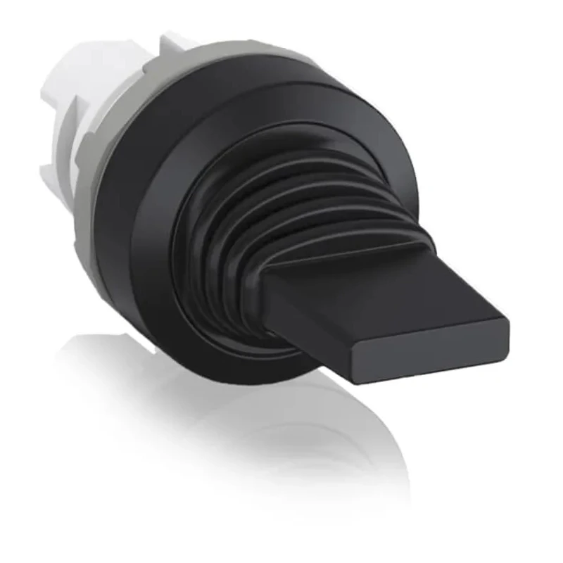 ABB Toggle Switch Through Hole Mount On-On Screw Terminal Black Plastic Bezel 1SFA611300R1006 MTS1-10B