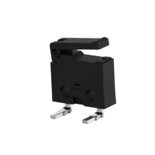 TE Connectivity Lever Snap Action Micro Switch Left Angle PCB Terminal 500mA 30V dc SPST SAJ405XHL0N30SNCLLQ