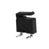 TE Connectivity Lever Snap Action Micro Switch Left Angle PCB Terminal 500mA 30V dc SPST SAJ405XHL0N30SNCLLQ