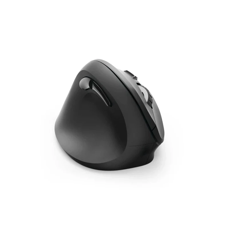 Hama 6 Button Wireless Ergonomic Optical Mouse Left-Handed, RF Connection, 115mm x 86mm x 71mm, Black 182697