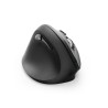 Hama 6 Button Wireless Ergonomic Optical Mouse Left-Handed, RF Connection, 115mm x 86mm x 71mm, Black 182697