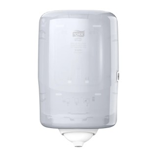 Tork Mini Wipe Dispenser Wall Mounted Plastic White Dimensions 191x321x180mm 473177