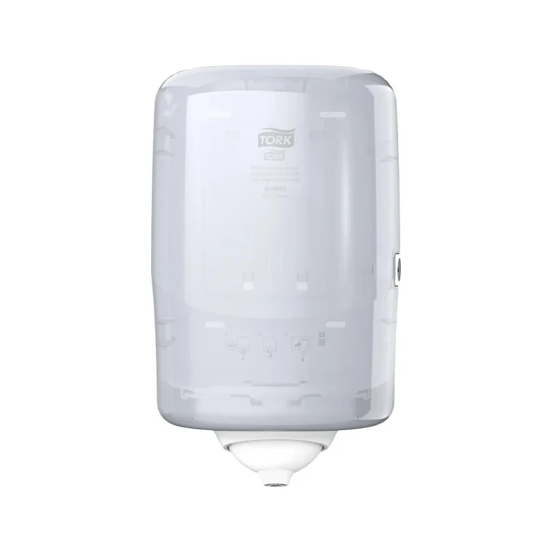 Tork Mini Wipe Dispenser Wall Mounted Plastic White Dimensions 191x321x180mm 473177