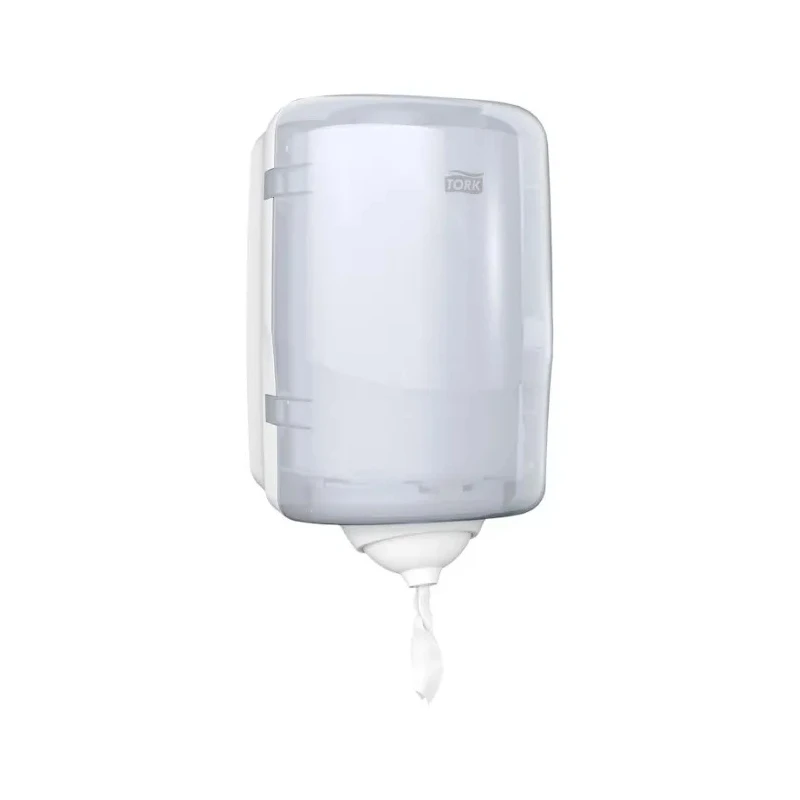 Tork Mini Wipe Dispenser Wall Mounted Plastic White Dimensions 191x321x180mm 473177