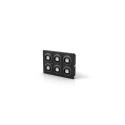 EAO IP67 6 Key Illuminated Plastic Keypad 2x3 Matrix Output Sealed to IP67 