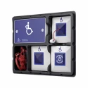 Fulleon Fulleon VoCALL Series Alarm Activation Device Pull Cord Call Button 87mm Width 87mm Depth 42mm Height CFVCEA