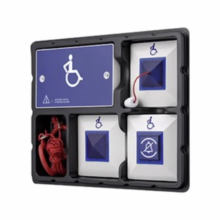 Fulleon Fulleon VoCALL Series Alarm Activation Device Pull Cord Call Button 87mm Width 87mm Depth 42mm Height CFVCEA