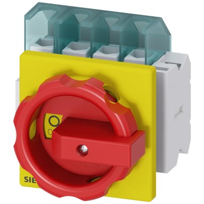 Siemens Switch Disconnector SENTRON Series 6-Pole Enclosed 25A RK5 Fuse Size 3LD2103-3VK53