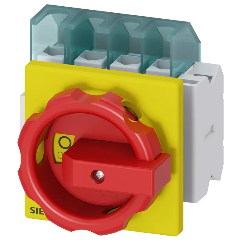 Siemens Switch Disconnector SENTRON Series 6-Pole Enclosed 25A RK5 Fuse Size 3LD2103-3VK53