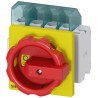 Siemens Switch Disconnector SENTRON Series 6-Pole Enclosed 25A RK5 Fuse Size 3LD2103-3VK53