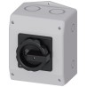 Siemens SENTRON Switch Disconnector, 6-Pole, Enclosed, IP65, RK5 Fuse Size, 25A, 3LD2165-3VB51
