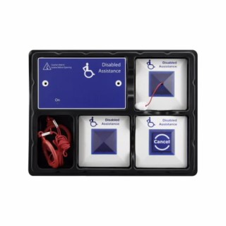 Fulleon Wired Emergency Assist Alarm Stand Alone Kit Compliance to Building Regulations UK CFEAPULLKIT