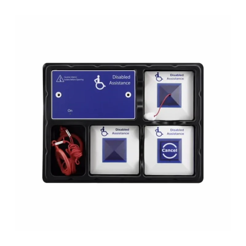 Fulleon Wired Emergency Assist Alarm Stand Alone Kit Compliance to Building Regulations UK CFEAPULLKIT