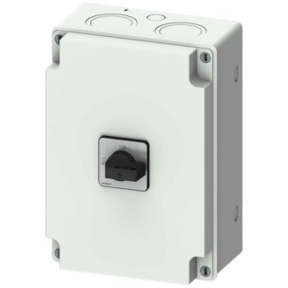 Siemens Switch Disconnector 6-Pole Enclosed Fuse Switch Disconnector 63A Series 3LD 3LD2586-5VD21