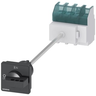 Siemens Switch Disconnector, 4-Pole Enclosed, 63 A, 3LD Series, Mechanical Fuse Size RK5, 3LD2517-1TL11