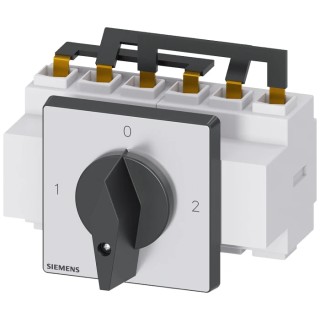 Siemens SENTRON Switch Disconnector, 3-Pole, Enclosed, Mechanical Fuse Size RK5, Operating Temperature -25°C 3LD2724-7UK01