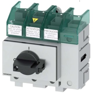 Siemens Switch Disconnector 4-Pole SENTRON Series Enclosed Class J Mechanical Fuse 63A 3LD5200-0TL11