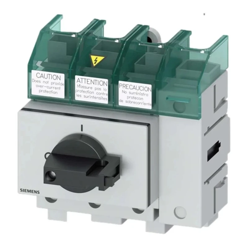 Siemens Switch Disconnector 4-Pole SENTRON Series Enclosed Class J Mechanical Fuse 63A 3LD5200-0TL11