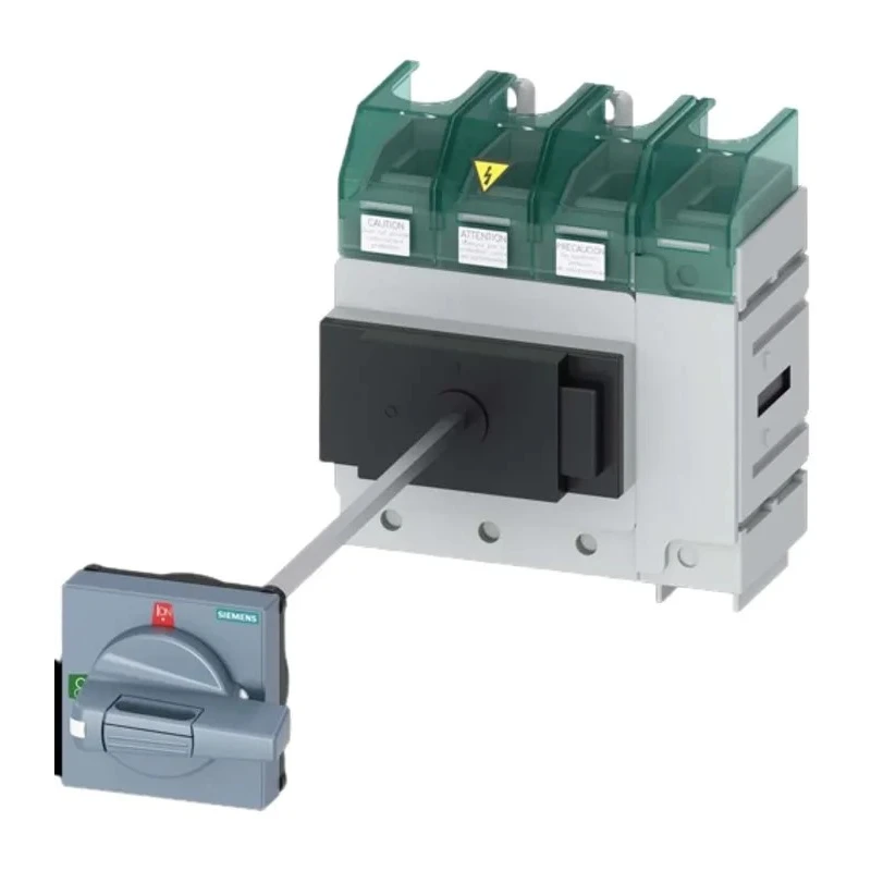 Siemens SENTRON Switch Disconnector 4-Pole Enclosed, Mechanical Fuse Size Class J, -25°C to 55°C 3LD5410-0TL11