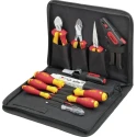 Wiha 13 Piece Electrician Tool Kit with Pouch VDE 1000V Approved 36389