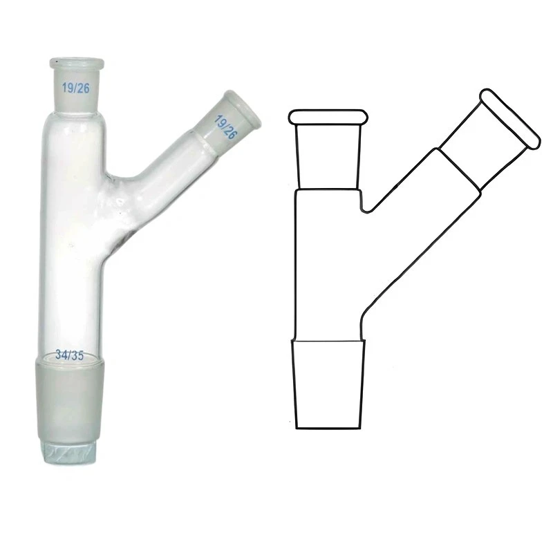 Multiple Adapters With Two Necks At 45° for lab image-1