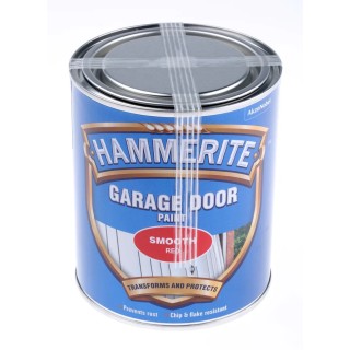 Hammerite Garage Door Enamel Paint Gloss Red 750 ml 5092852
