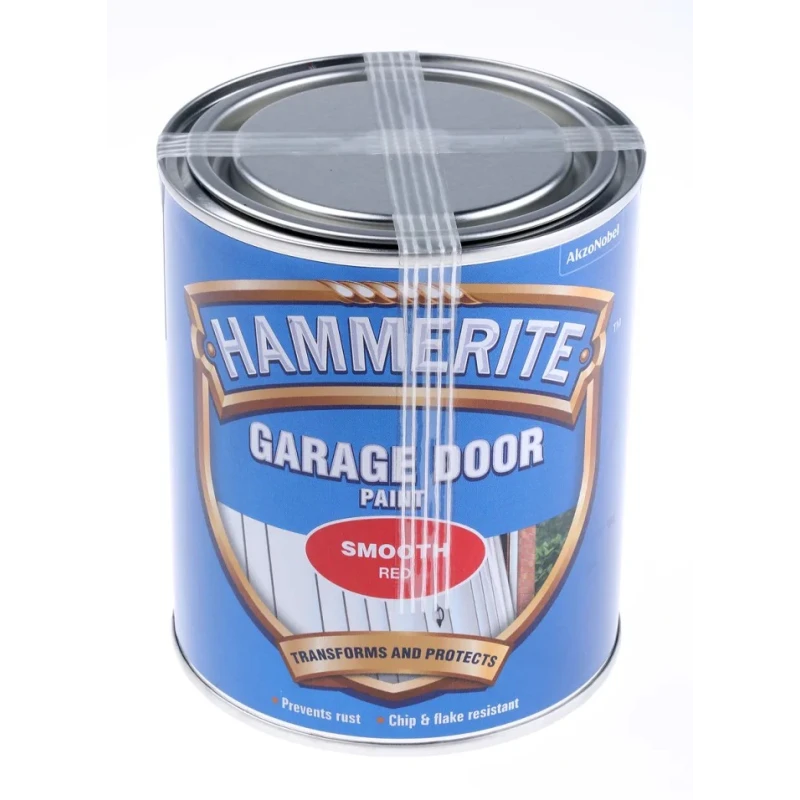 Hammerite Garage Door Enamel Paint Gloss Red 750 ml 5092852