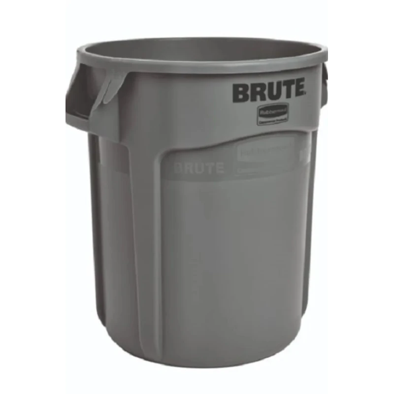 Rubbermaid Commercial Products Brute Wheeled 44gal Grey Polypropylene Waste Bin 2131929