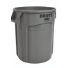 Rubbermaid Commercial Products Brute Wheeled 44gal Grey Polypropylene Waste Bin 2131929