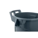 Rubbermaid Commercial Products Brute Wheeled 44gal Grey Polypropylene Waste Bin 2131929