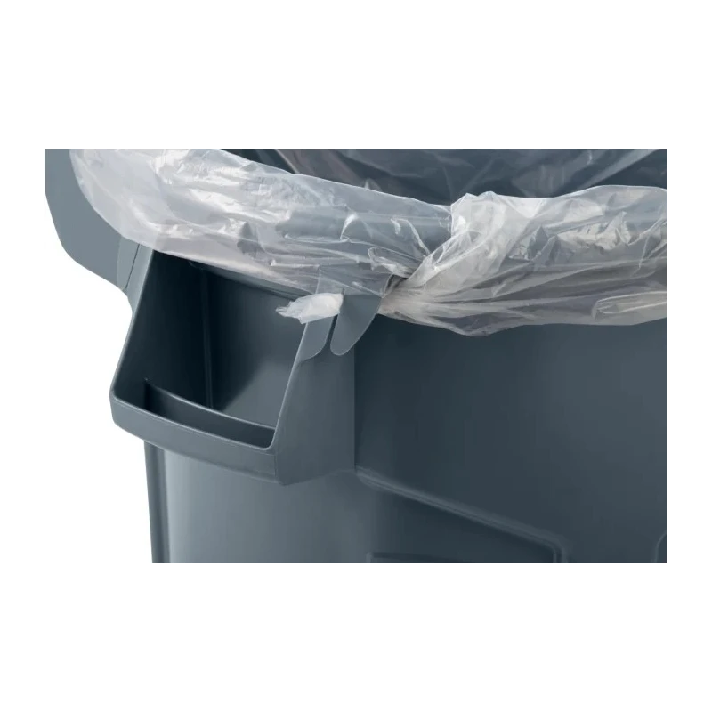 Rubbermaid Commercial Products Brute Wheeled 44gal Grey Polypropylene Waste Bin 2131929