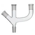  Multiple Adapters 3-Neck Two Parallel & One at 45° for Lab image-2