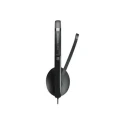 EPOS On Ear Headset Noise Cancelling Microphone White Black Adapt 160T 1000901