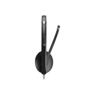 EPOS On Ear Headset Noise Cancelling Microphone White Black Adapt 160T 1000901