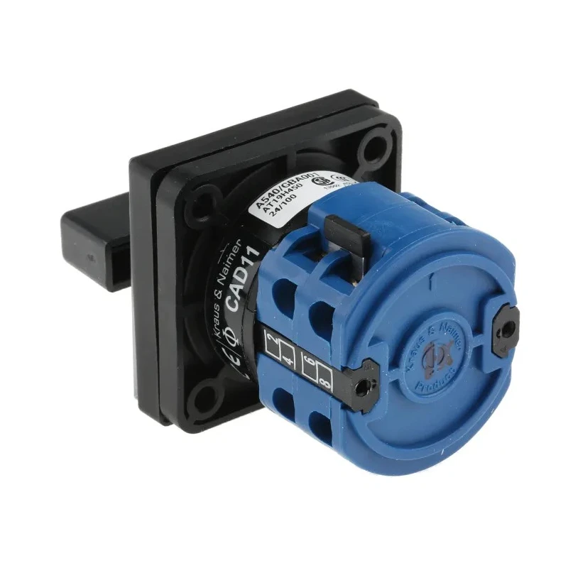 Kraus & Naimer Industrial Panel Mount 8 Position Cam Switch 6A 690V IP40 CAD11.A540/GBA001.EF