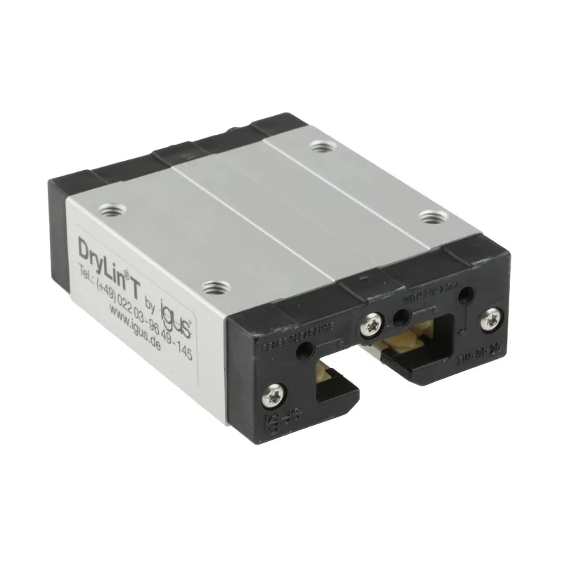 Igus Linear Guide Carriage drylin T Series Aluminium Body 7.4 kN Load Rating TW-01-20